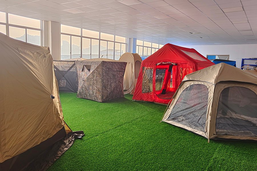 Showroom de tendas Kelyland Outdoors