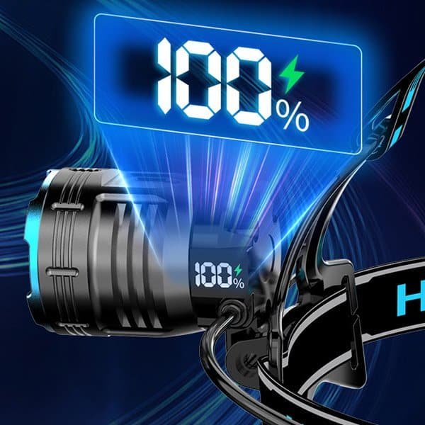 Luz de camping 59 Indicador digital del nivel de batería
