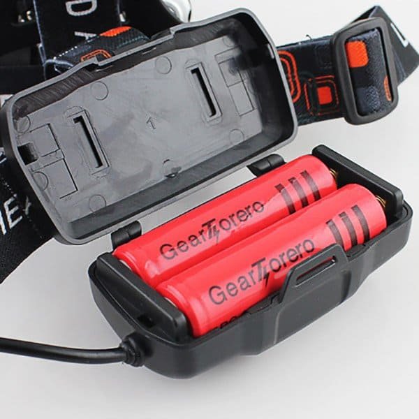 Luz de camping 69 Compartimento para dos baterías
