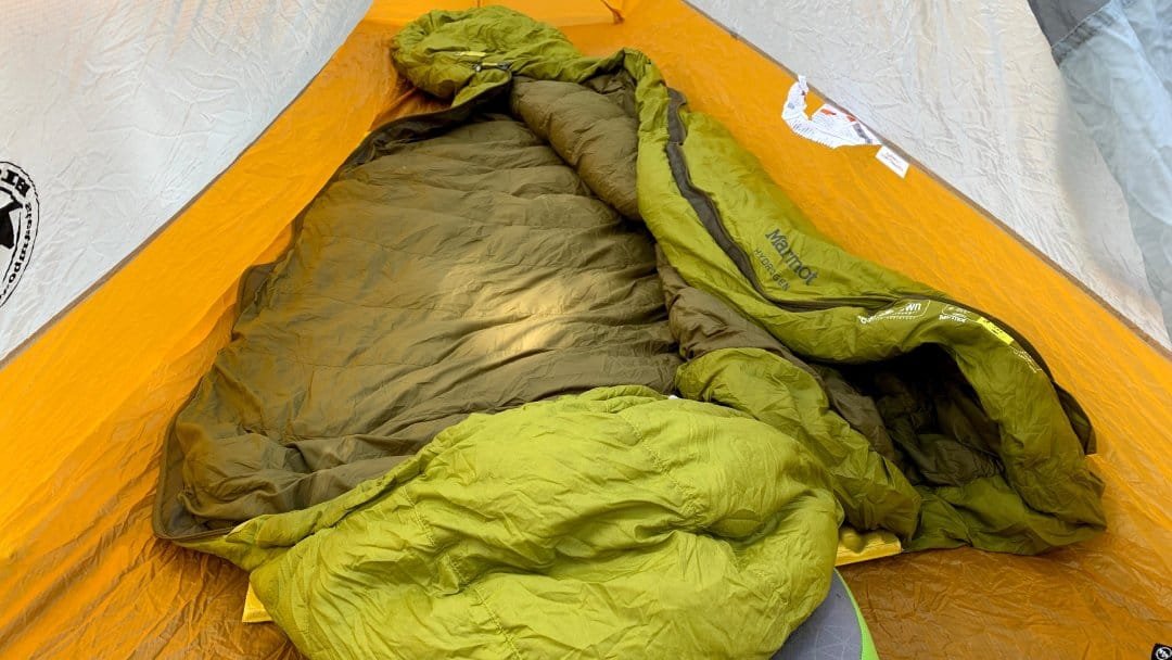 Marmot Hydrogen down sleeping bag 30°F 1°C