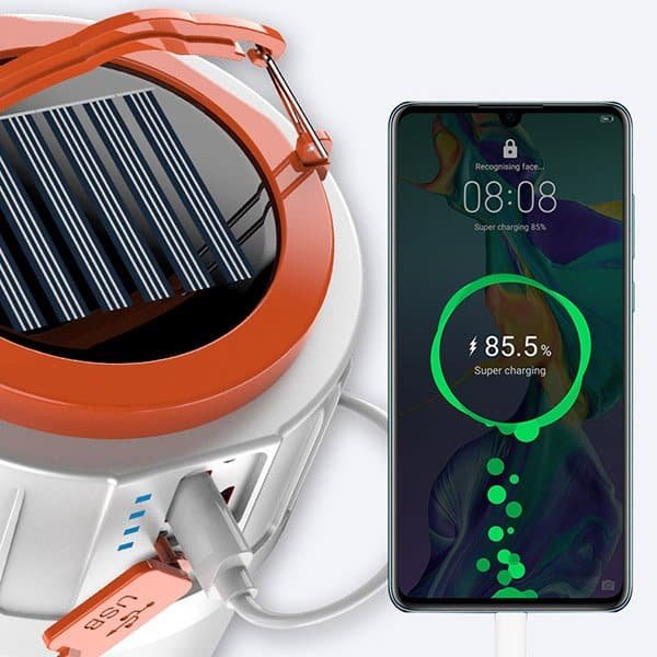 Luz de camping 45 Función de banco de energía