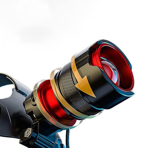 Luz de camping 55 Linterna zoom giratoria