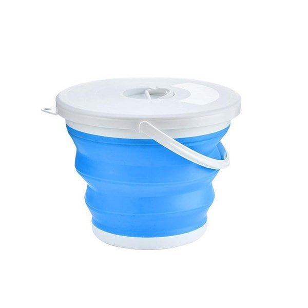 Outdoor Storage 45 folding bucket with lid