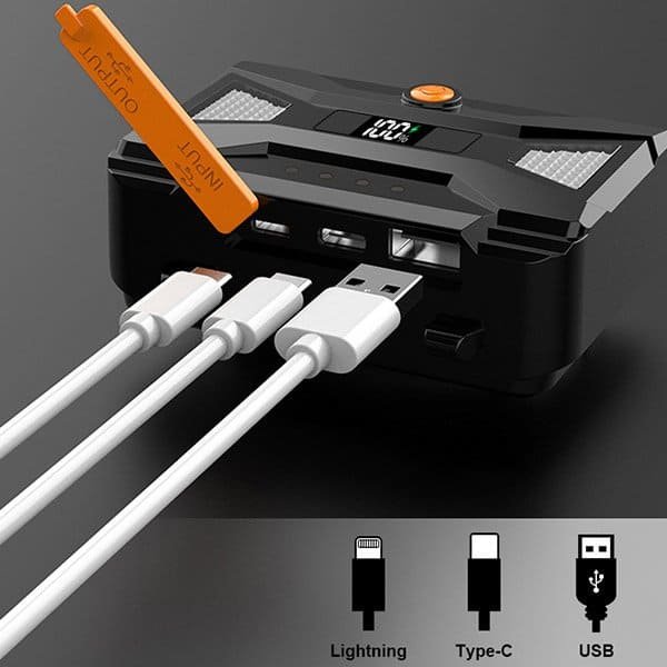 Carga rápida Type-C y Power Bank