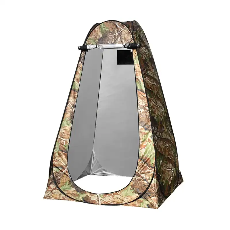 How to Fold a Pop-Up Beach Tent Fast (15-Second Method) 15 Portable camo pop-up privacy tent for outdoor activities and changing.