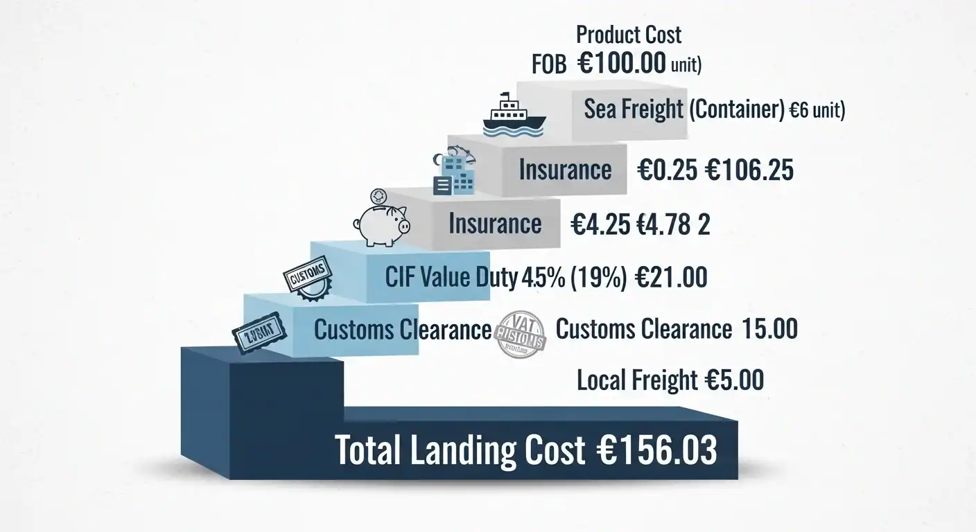 Shipping cost breakdown for outdoor products at Kelyland Outdoors.