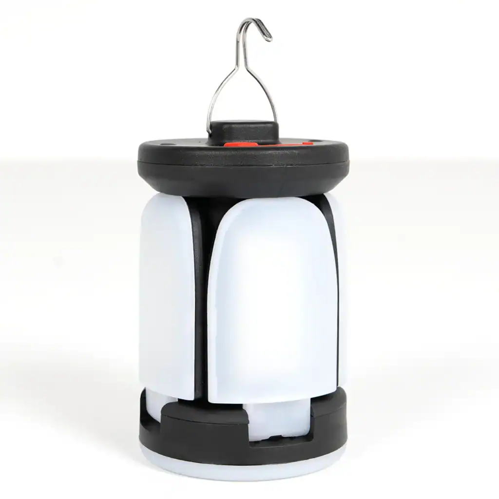 Camping Lights Buyers Guide: Types, Lumens, Battery Life & Certifications 10 Compact outdoor lantern with hook for camping or hiking.